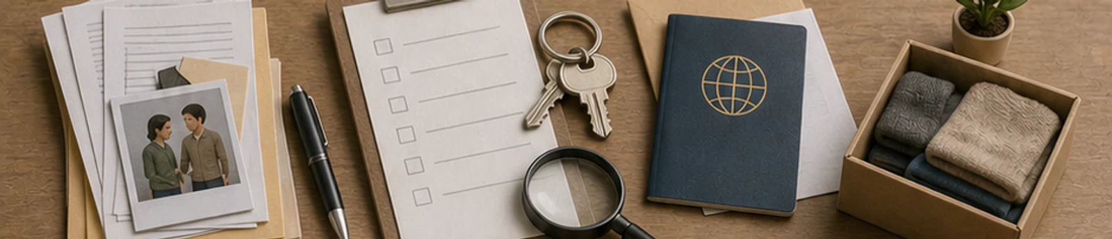 Editoriales Mietana-Motiv zu Besuch, Partner und längerer Aufenthalt – Checkliste
