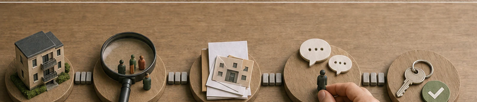 Editoriales Mietana-Motiv zu Diskriminierung bei der Wohnungssuche – Vorgehen