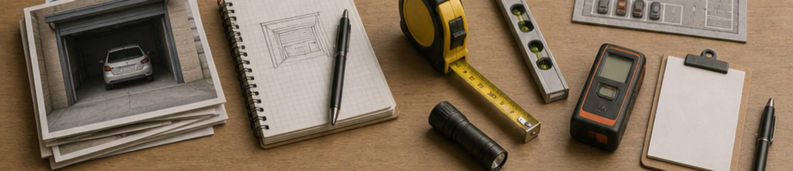 Editoriales Mietana-Motiv zu Garage und Stellplatz – Checkliste