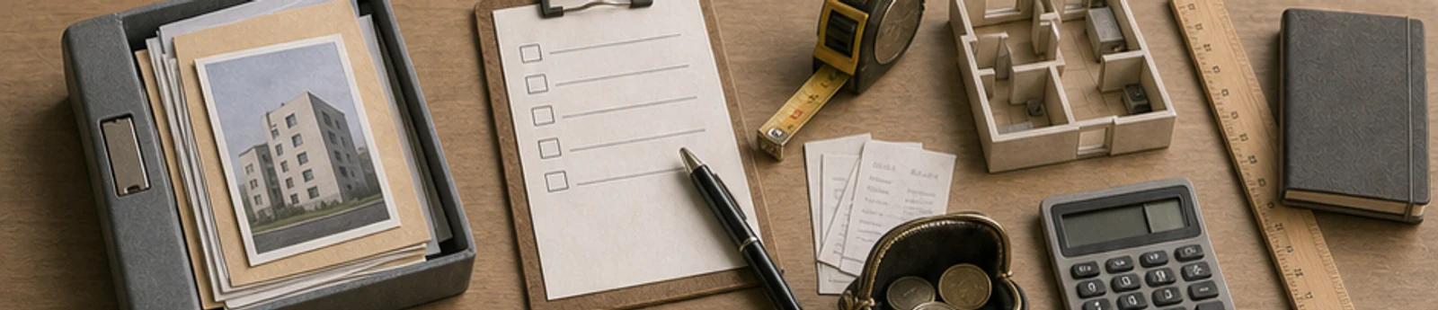 Editoriales Mietana-Motiv zu Sozialwohnung und Kostenmiete – Checkliste